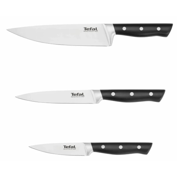 Фото - Набір ножів Tefal K281S3FT Perfect Resist 3 пр